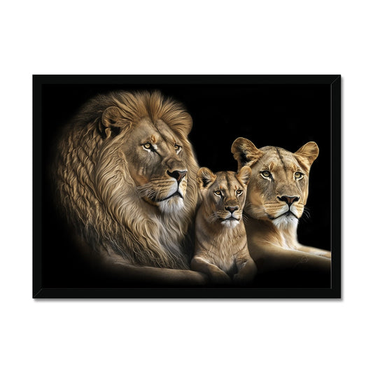 The Noble Trio Framed Print