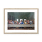 The Last Supper Framed & Mounted Print