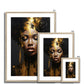 Golden Women Framed & Mounted Print