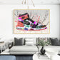 Jordan 1 Rust O.G Graffiti Canvas