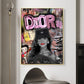 Dior graffiti