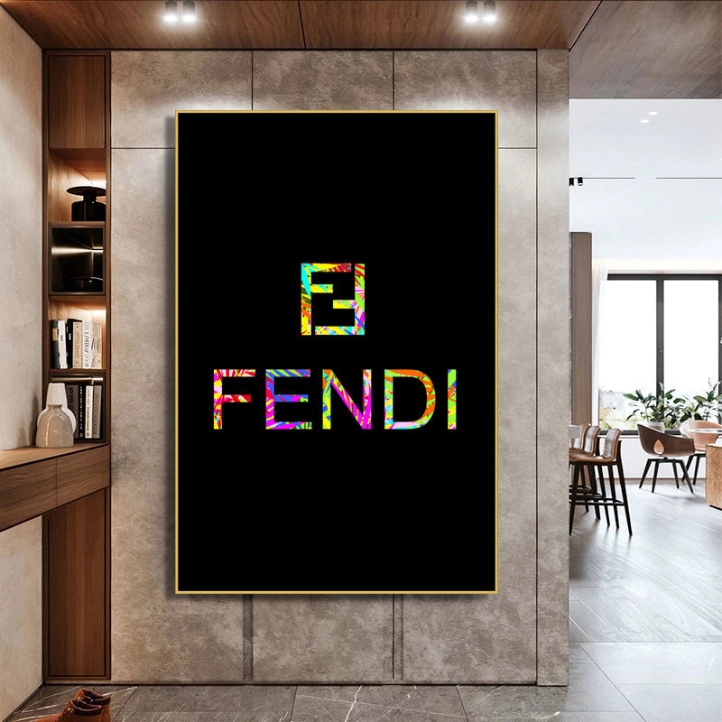 Fendi Graffiti Canvas