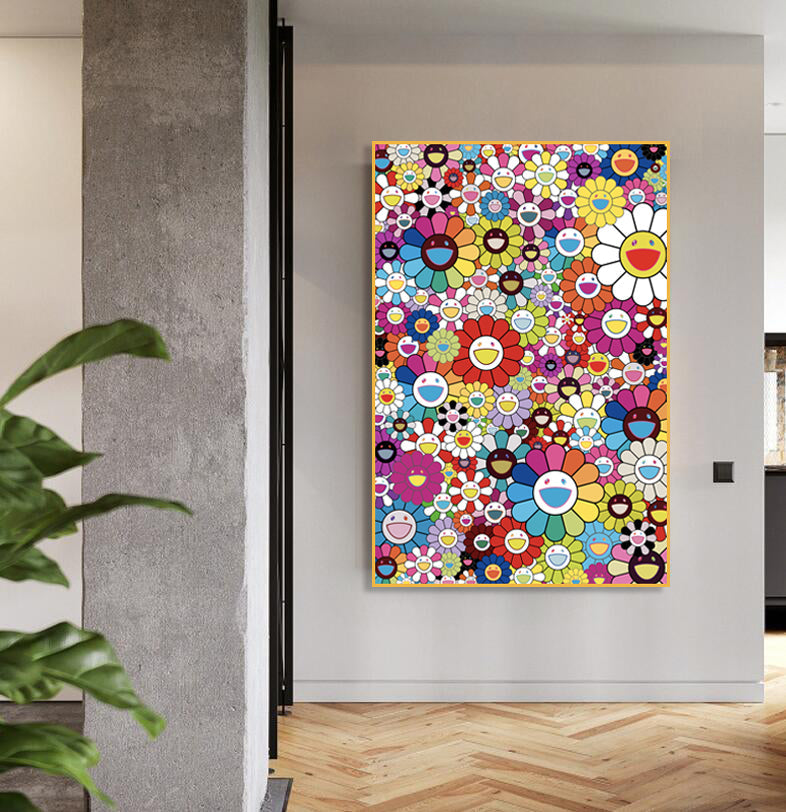 Flower Bloom canvas