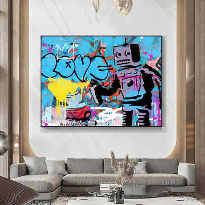 Graffiti Robot - Stephen chambers