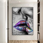 Love Kiss Graffiti Art