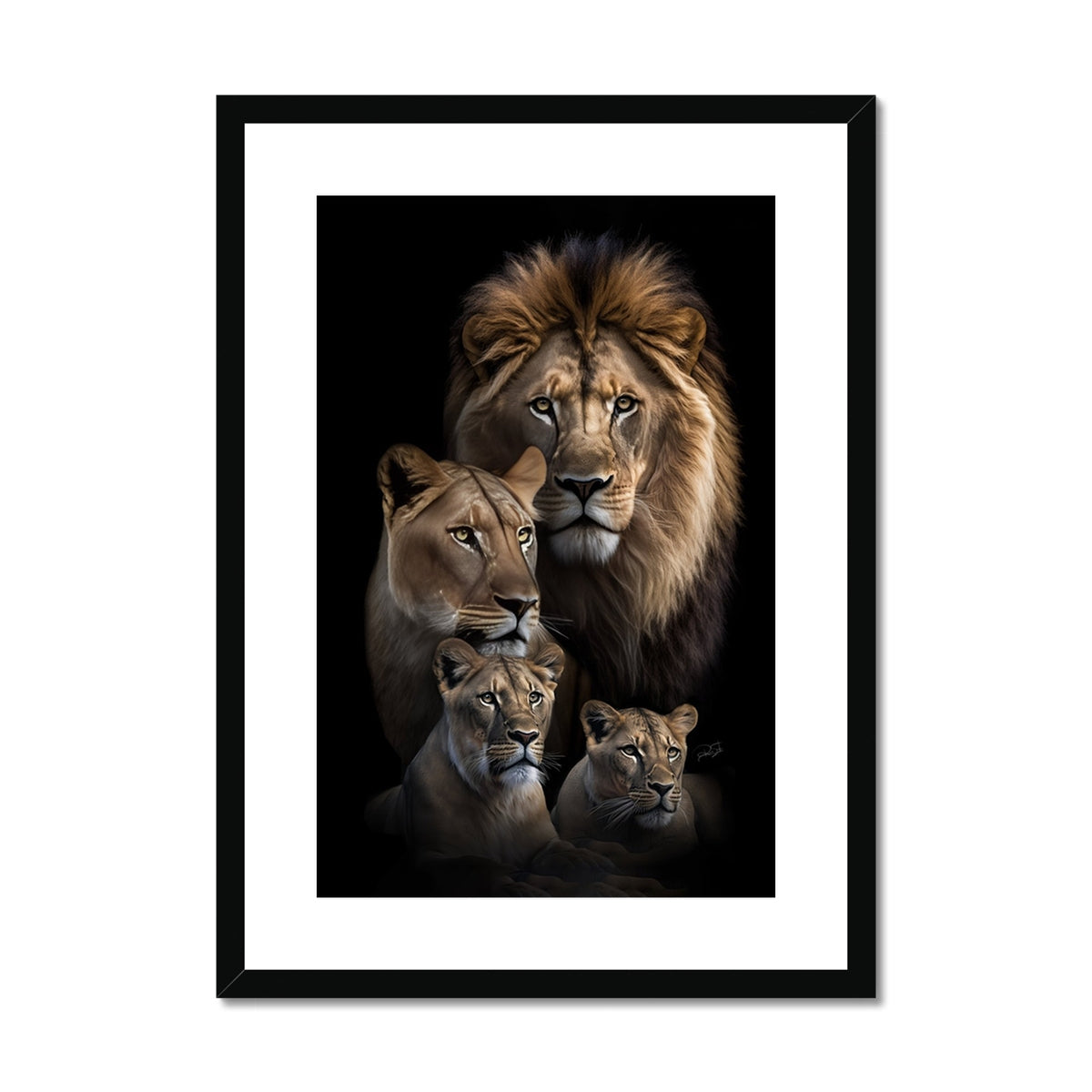 Family Pride  Framed & Mounted Print