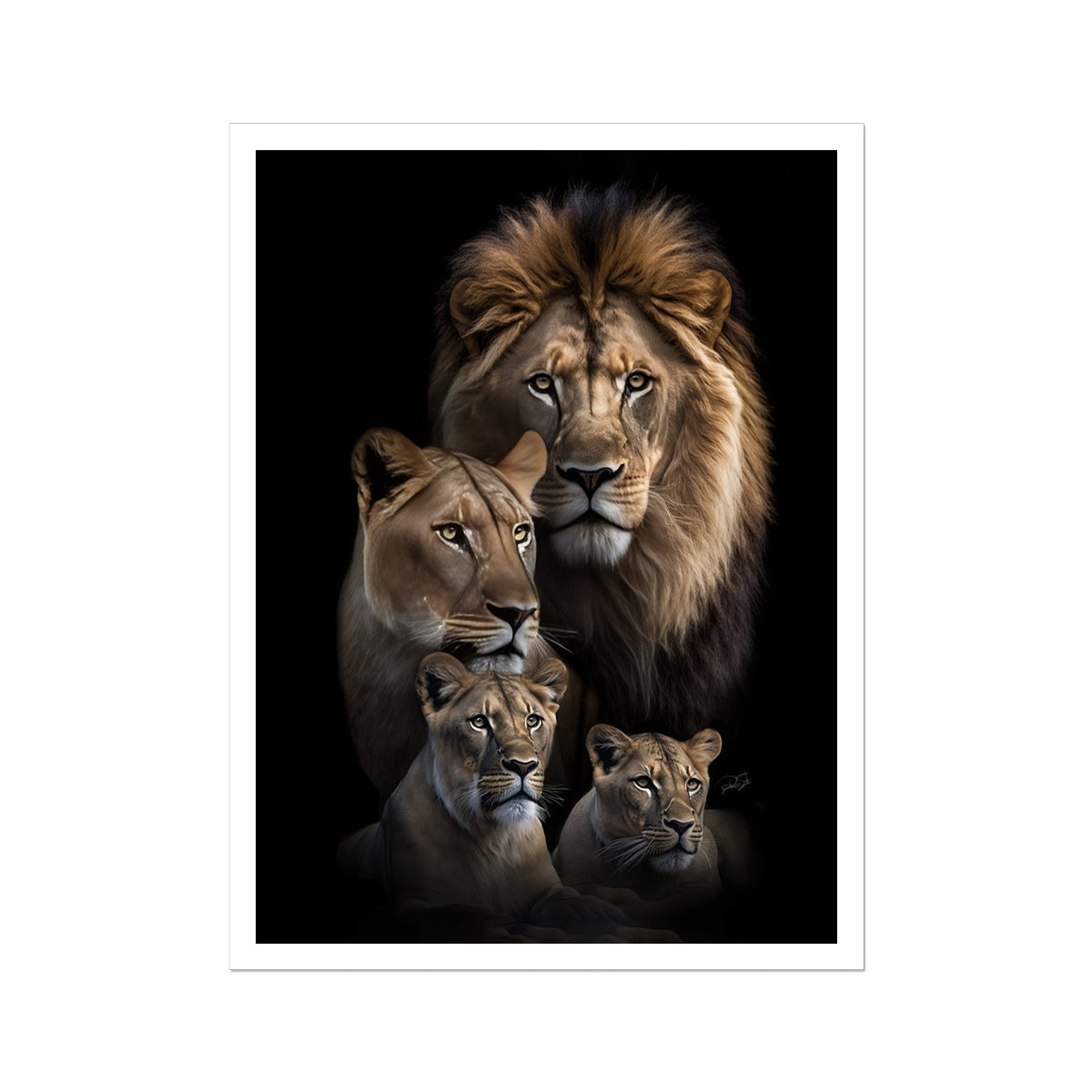 Family Pride Canvas Print