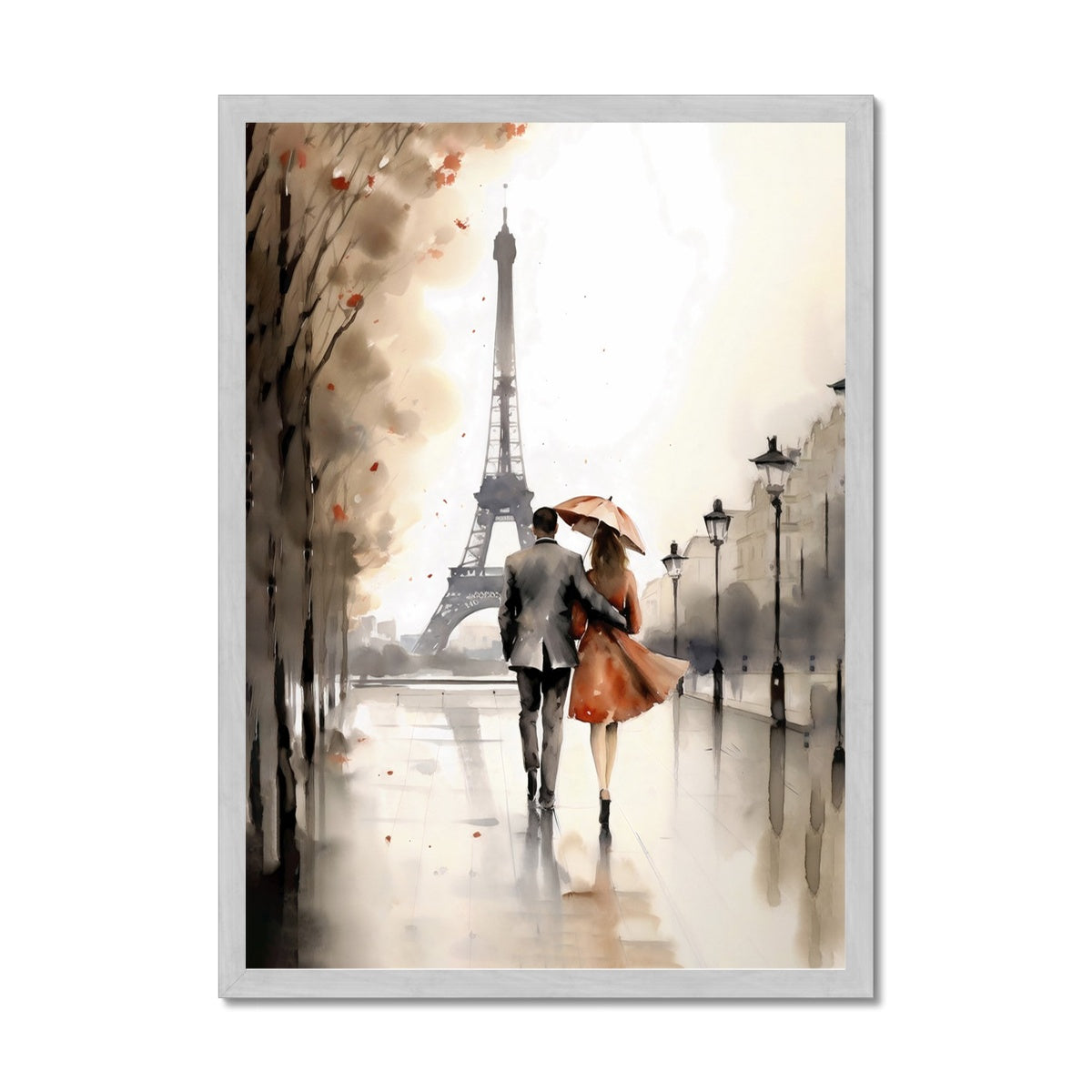 Paris Antique Framed Print