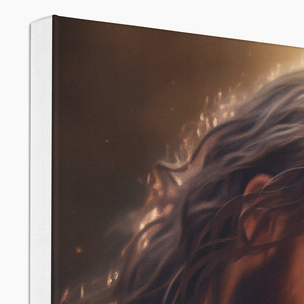 Eternal Shepherd  Framed Canvas