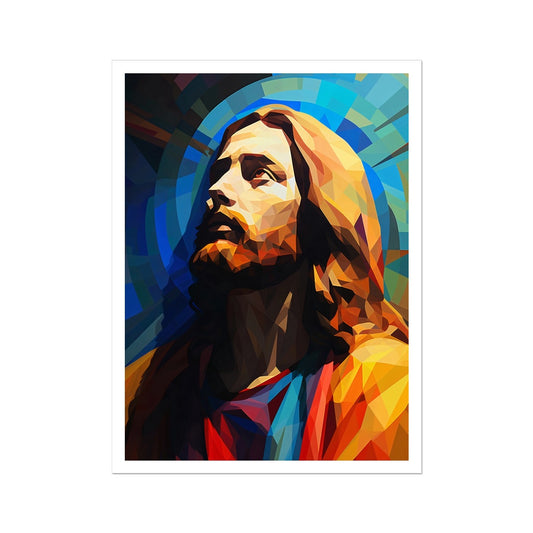 Christ in Prism Canvas Print