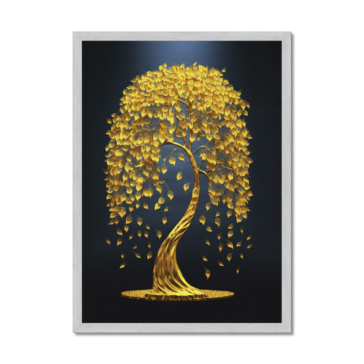 Golden Elegance -Antique Framed Print