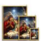 The Holy Birth Antique Framed Print