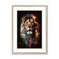 The Artful Roar Framed Print