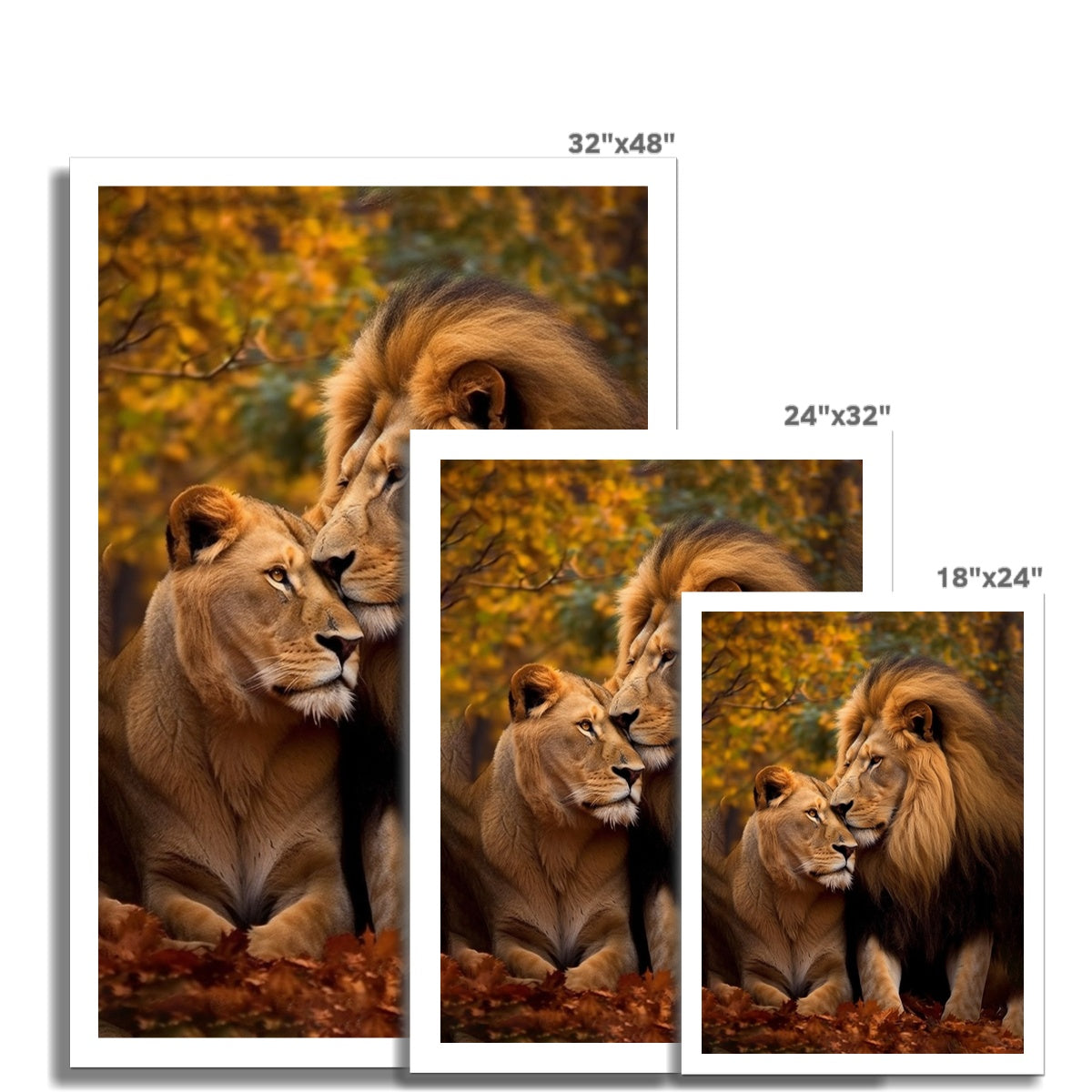 Majestic Companions Canvas Print