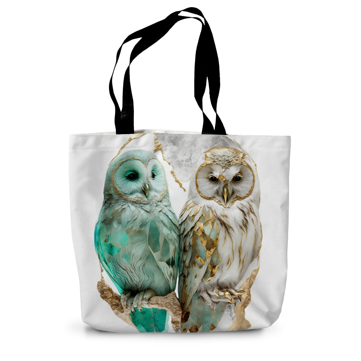 Enchanted Owls Canvas Bag
