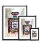 Chanel No 5 Graffiti Framed & Mounted Print
