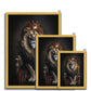 The King Antique Framed Print