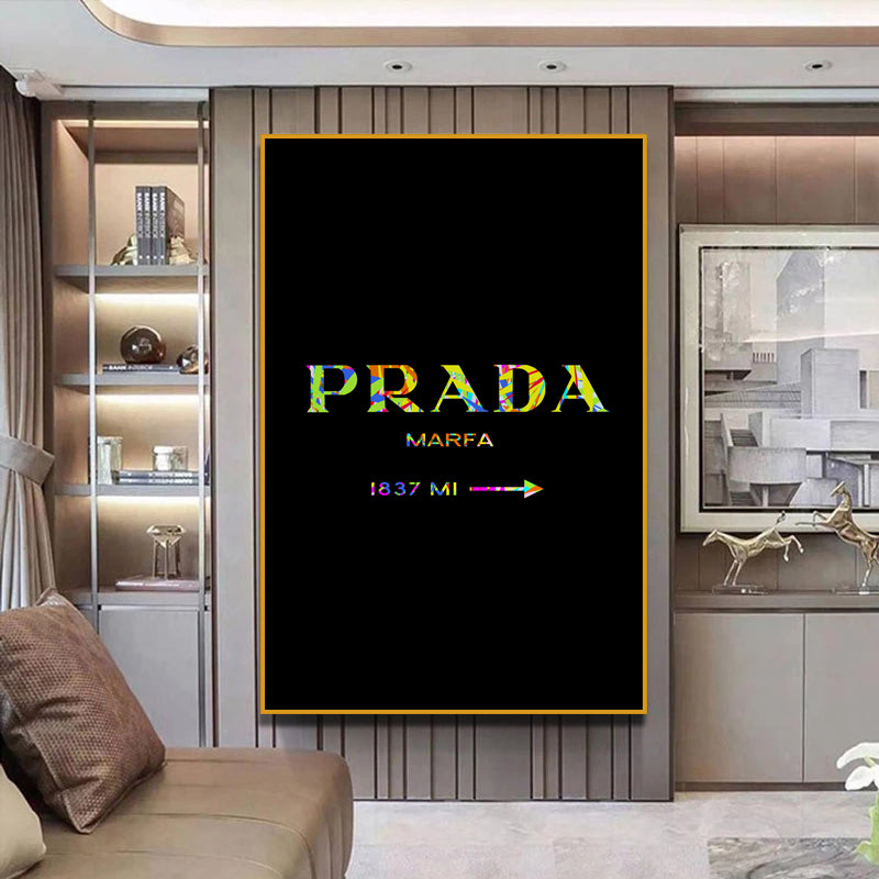 PRADA Graffiti Canvas