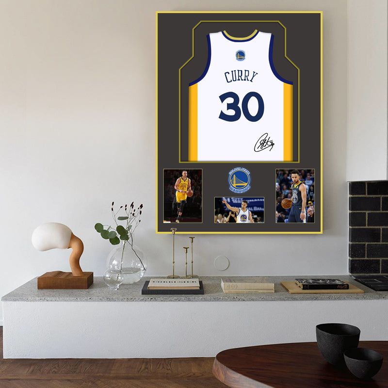 Steph Curry 30 Jersey Canvas