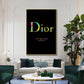 Dior Graffiti Canvas