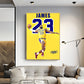 James 23 Canvas