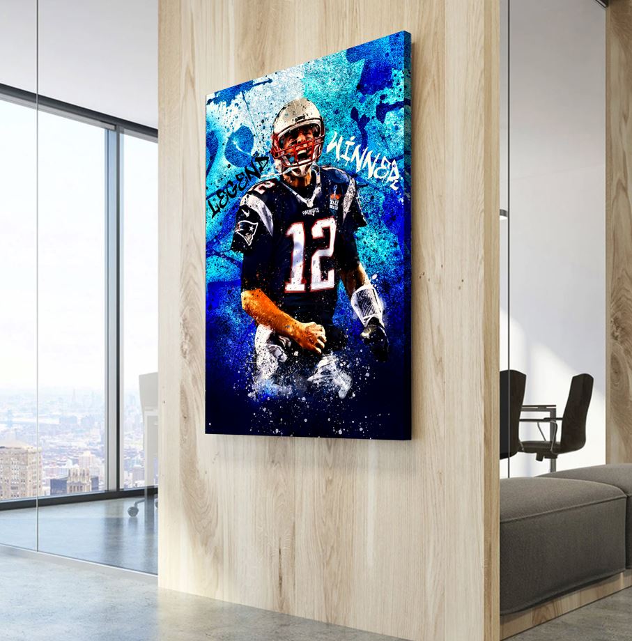 Tom Brady- Patriots blue