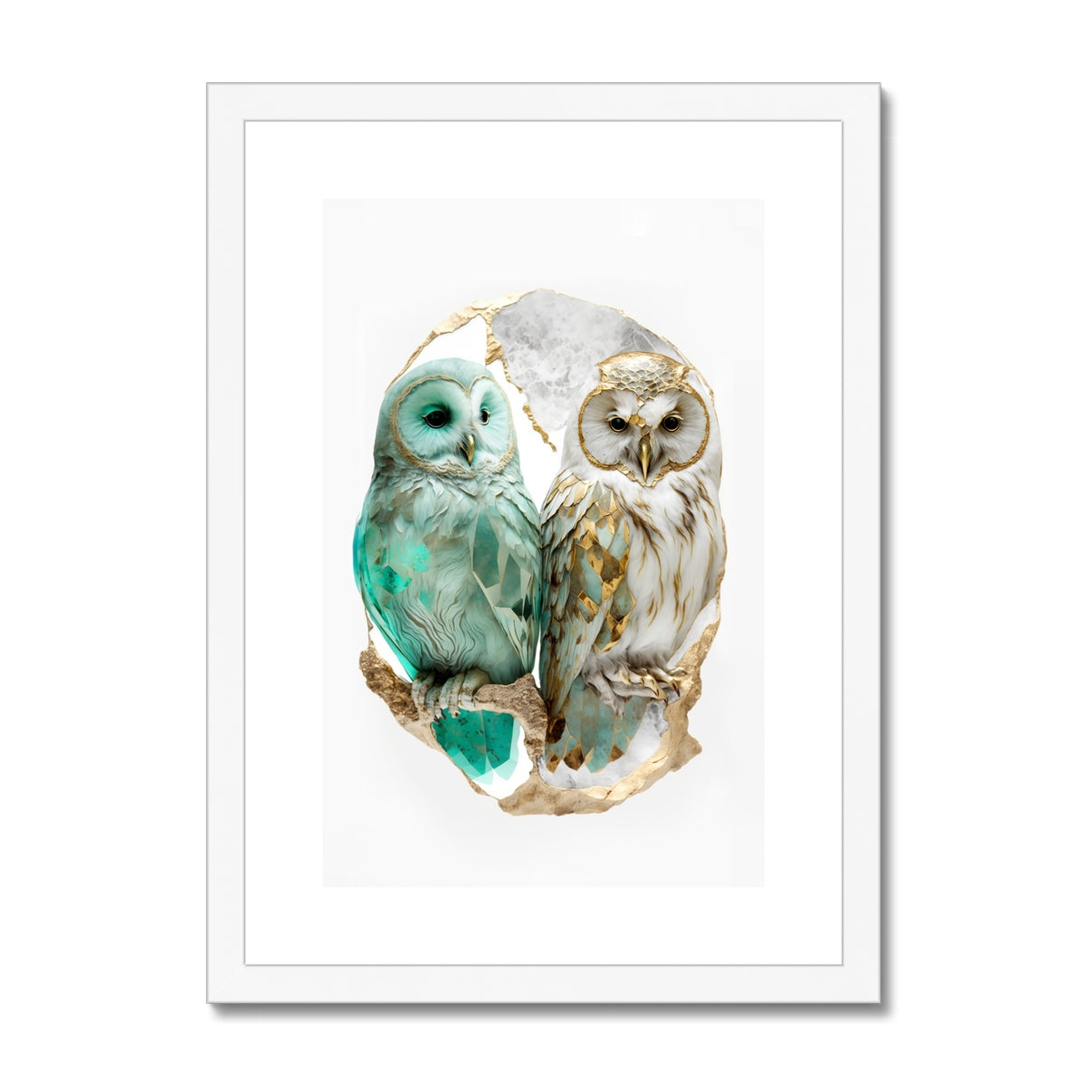 Enchanted Owls Framed Print