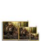 Kings and Cubs Antique Framed Print