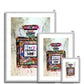 Chanel No 5 Graffiti Antique Framed & Mounted Print