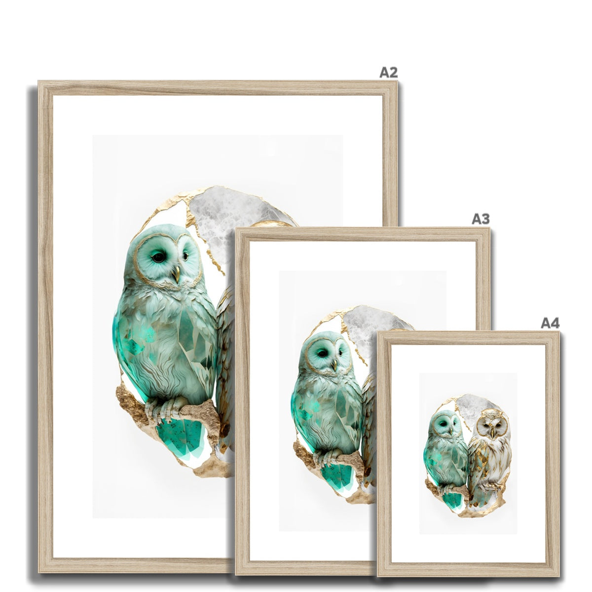 Enchanted Owls Framed Print