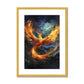 Rise of the Phoenix Antique Framed & Mounted Print
