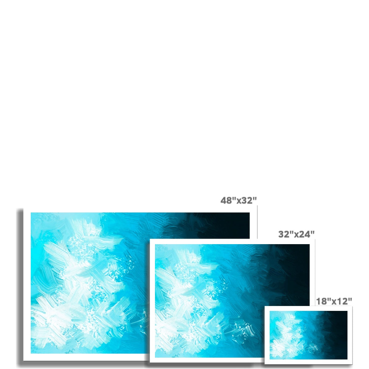 Blue AbyssCanvas Print