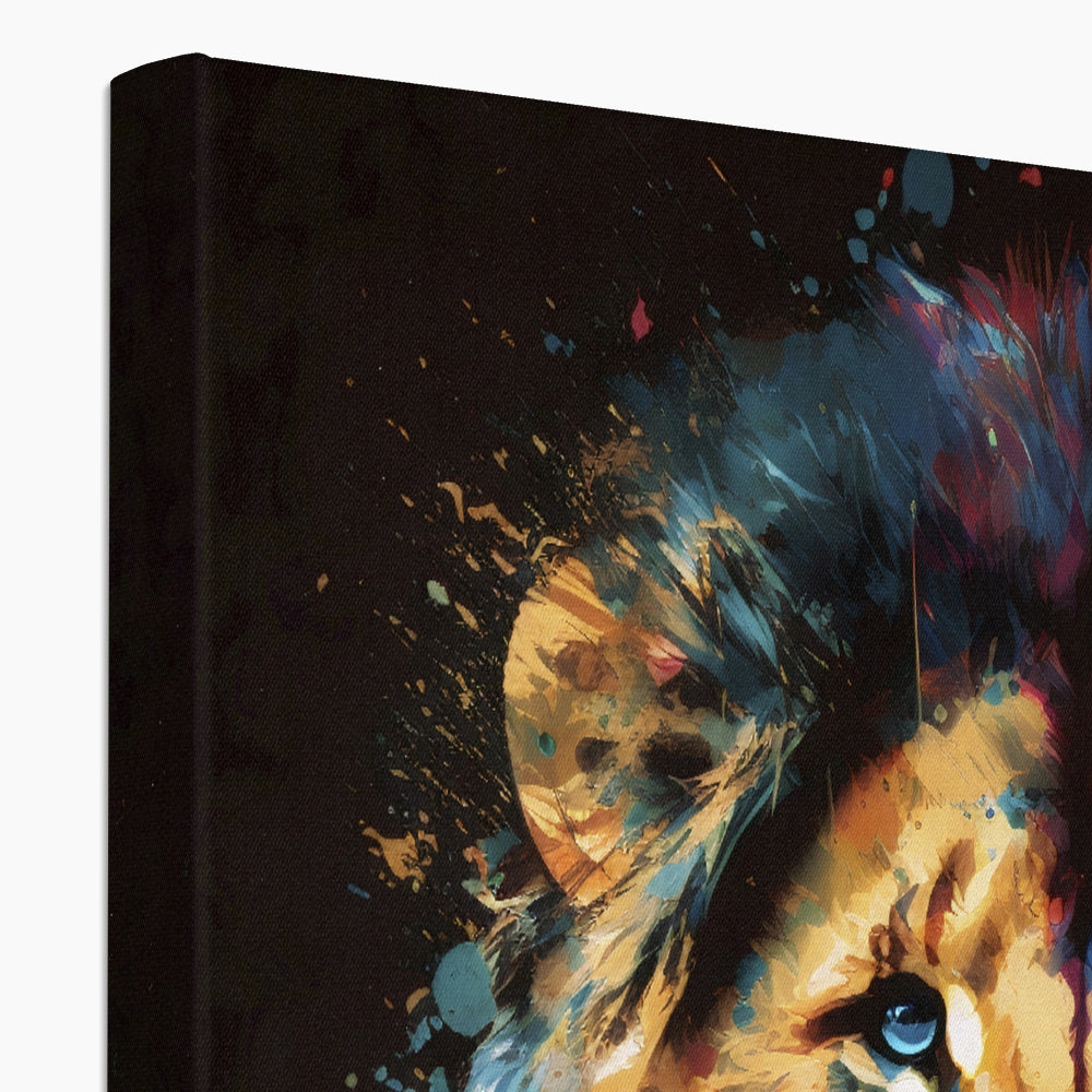 The Artful Roar Framed Canvas
