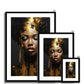 Golden Women Framed & Mounted Print