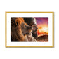 The Power and the Glory Antique Framed & Mounted Print