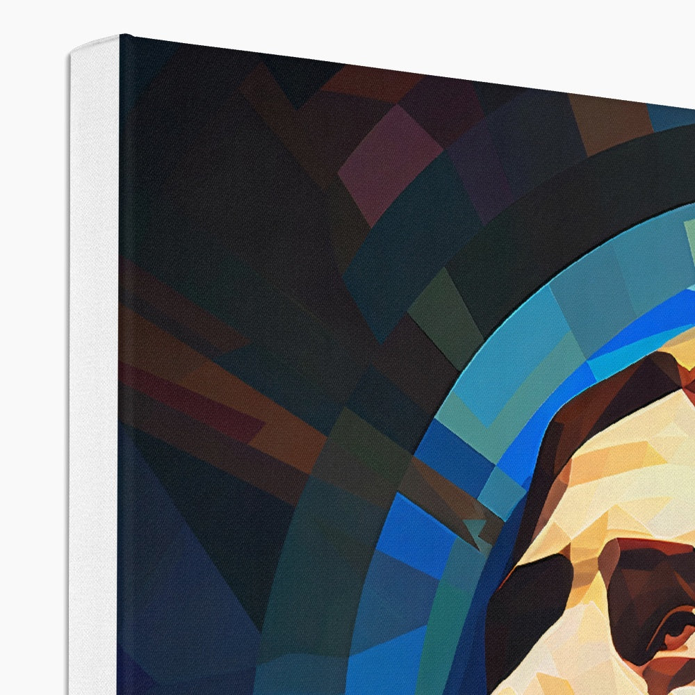 Christ in Prism  Framed Canvas