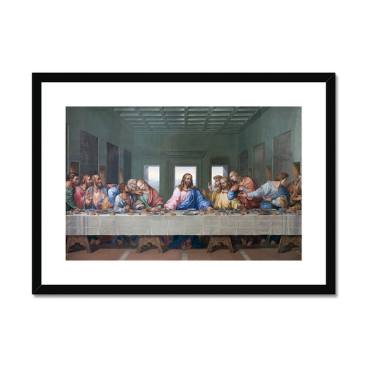 The Last Supper Framed & Mounted Print