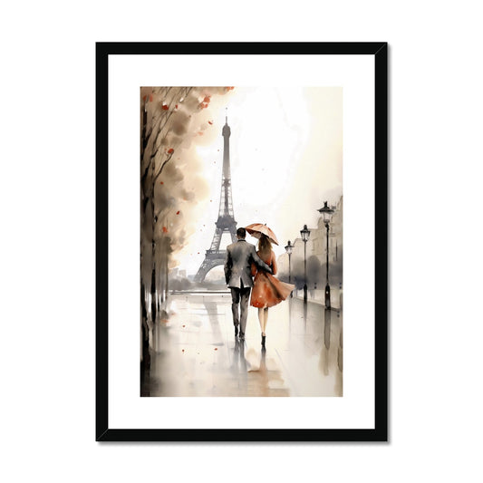 Paris Framed & Mounted Print