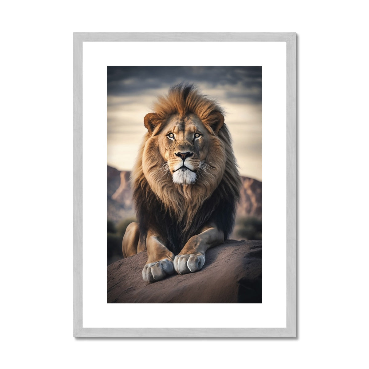 Savannah Antique Framed & Mounted Print