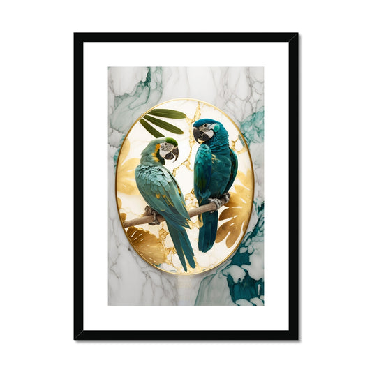 Exotic Pair Framed Print