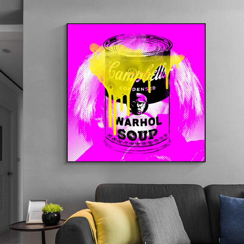 Warhol soup - Stephen Chambers – Kanvasartkingdom