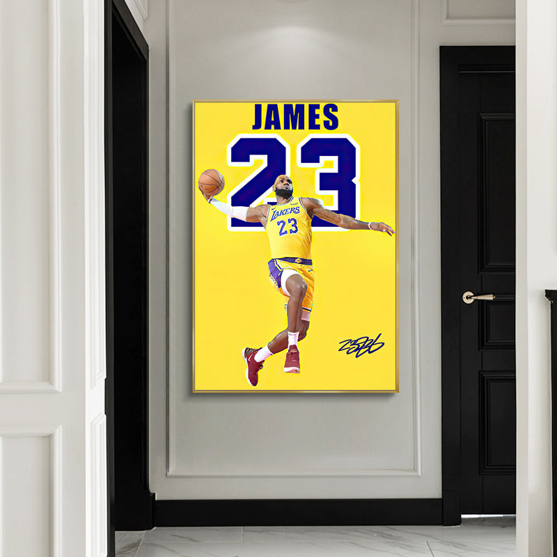 James 23 Canvas