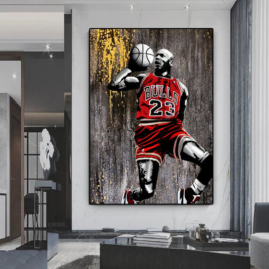 MICHAEL JORDAN - GOAT CANVAS