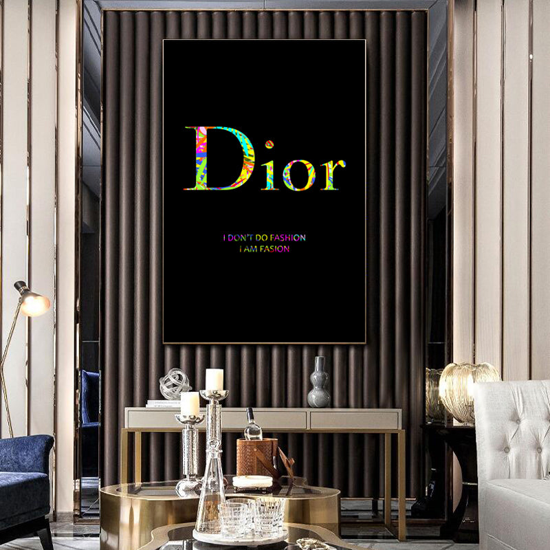 Dior Graffiti Canvas