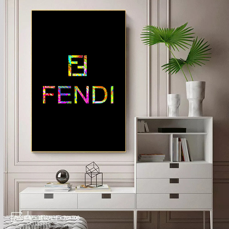 Fendi Graffiti Canvas