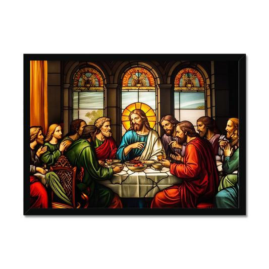 The Last Supper Framed Print