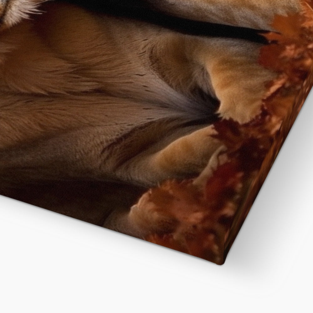 Majestic Companions Framed Canvas