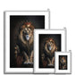 The King Antique Framed & Mounted Print