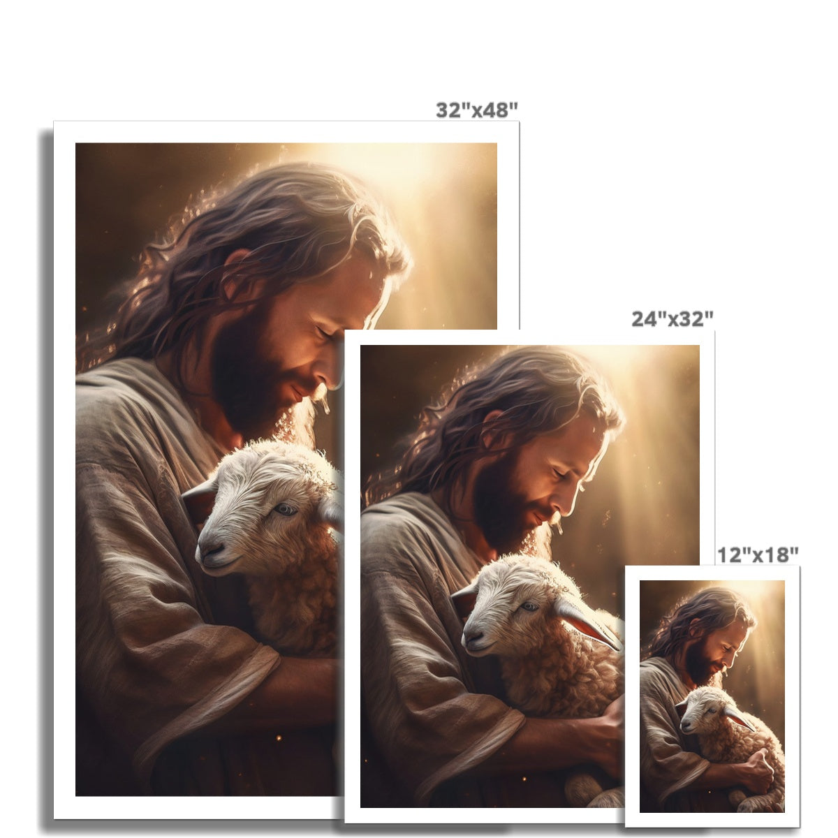 Eternal Shepherd Canvas Print