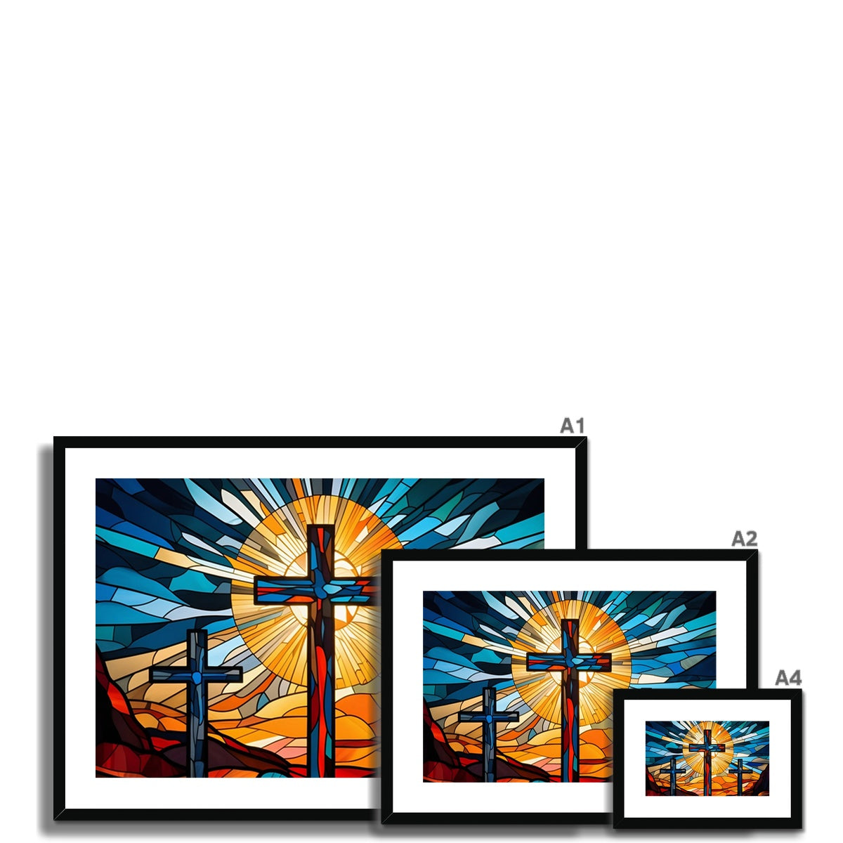 Illumination of Faith Framed & Mounted Print